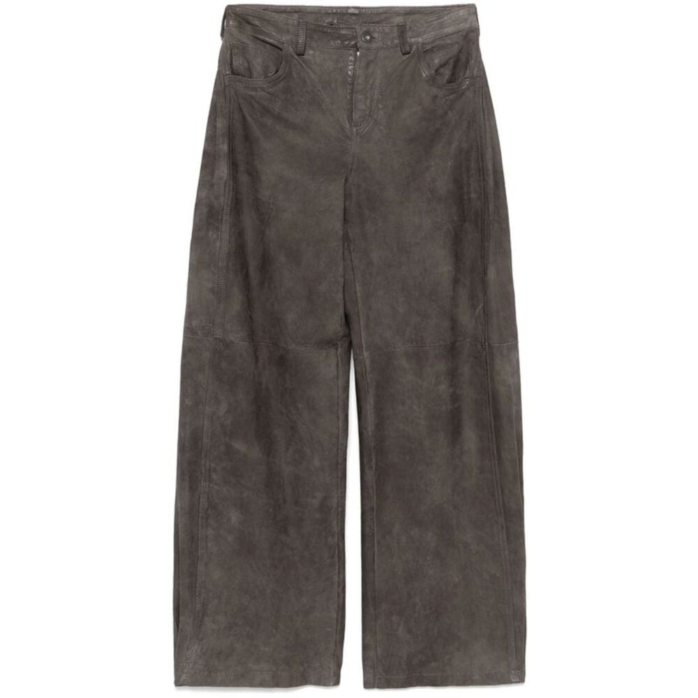 Santoro Grey Trousers - Palazzo Pants Women